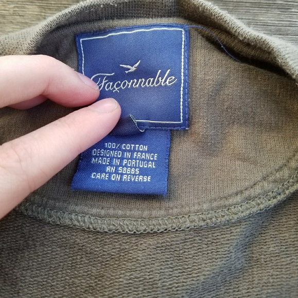 Faconnable Pullover Sweater Large L - Picture 4 of 4